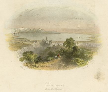 Switzerland, Lausanne, 1850