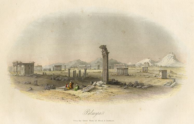 Syria, Palmyra, 1850