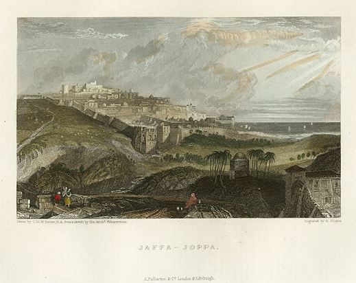 Jaffa (Joppa) view, 1856