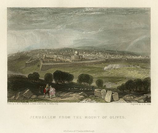 Jerusalem from the Mount of Olives, 1856