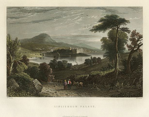 Scotland, Linlithgow Palace, 1856