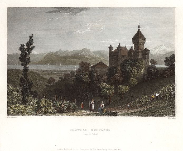 Switzerland, Vufflens-le-Chteau, 1836