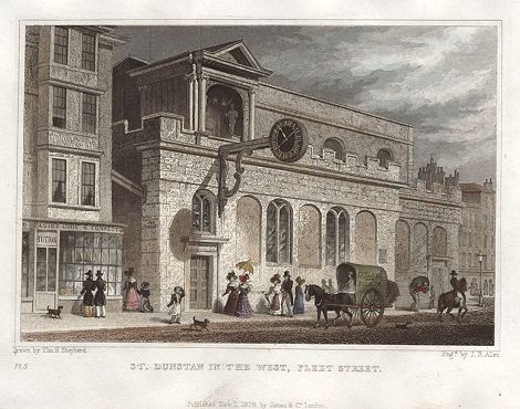 London, Fleet Street, 1831