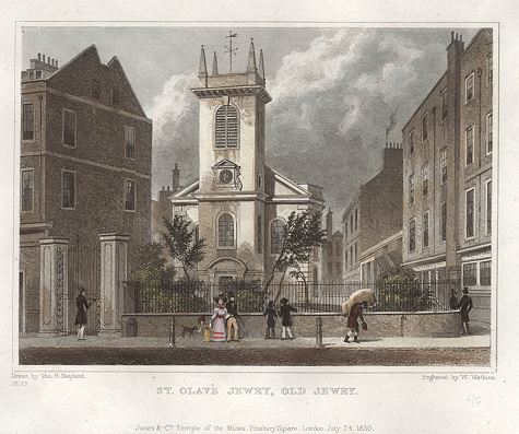 London, St.Olave Jewry, Old Jewry, 1831