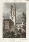 London, St.Michael's, Cornhill, 1831