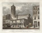 London, St.Dionis Backchurch, Fenchurch Street, 1831
