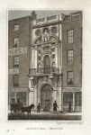 London, Mercer's Hall, Cheapside, 1831