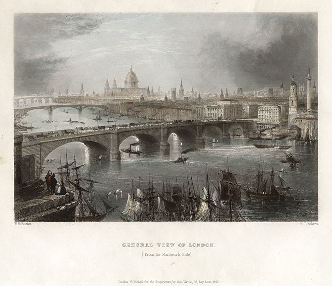 London view, 1842