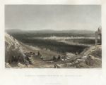 Syria, Damascus view, 1837