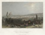 Syria, Damascus view, 1837