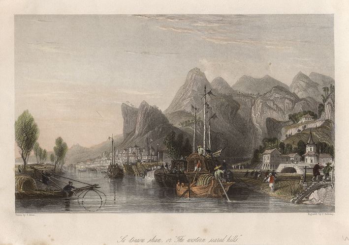 China, Western Seared Hills, 1843