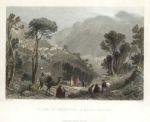 Lebanon, Village of Brumhanna in Mount Lebanon, 1837