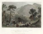 Lebanon, Village of Brumhanna in Mount Lebanon, 1837