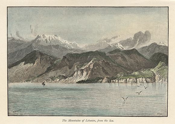 Lebanon mountains, 1891