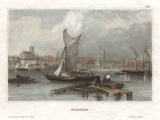 Woolwich view, 1842