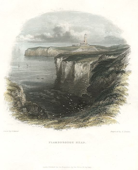 Yorkshire, Flamborough Head, 1842