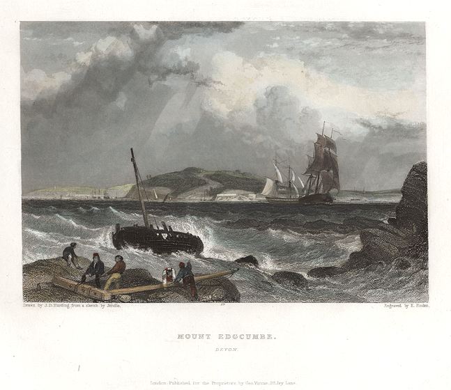 Devon, Mount Edgecumbe, 1842