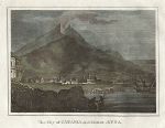 Italy, Catania and Mount Etna in Sicily, 1823