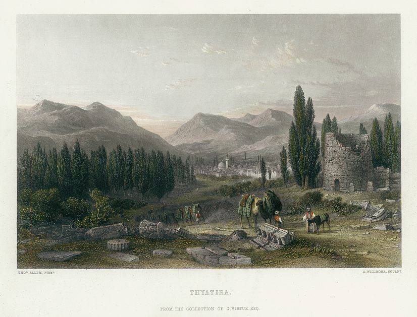 Turkey, Thyatira (modern Akhisar), 1850