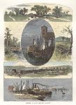 USA, NY, Albany scenes, 1875