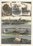 USA, NY, Eastern Long Island Scenes, 1875