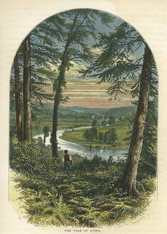 Ireland, Vale of Avoca, 1875
