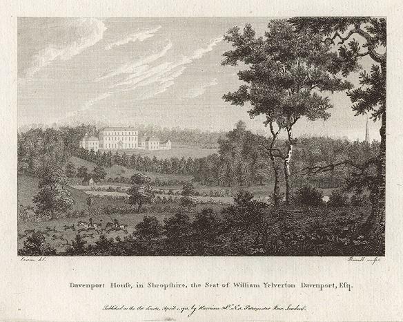 Shropshire, Davenport House, 1788