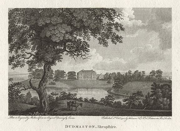 Shropshire, Dudmaston house, 1792