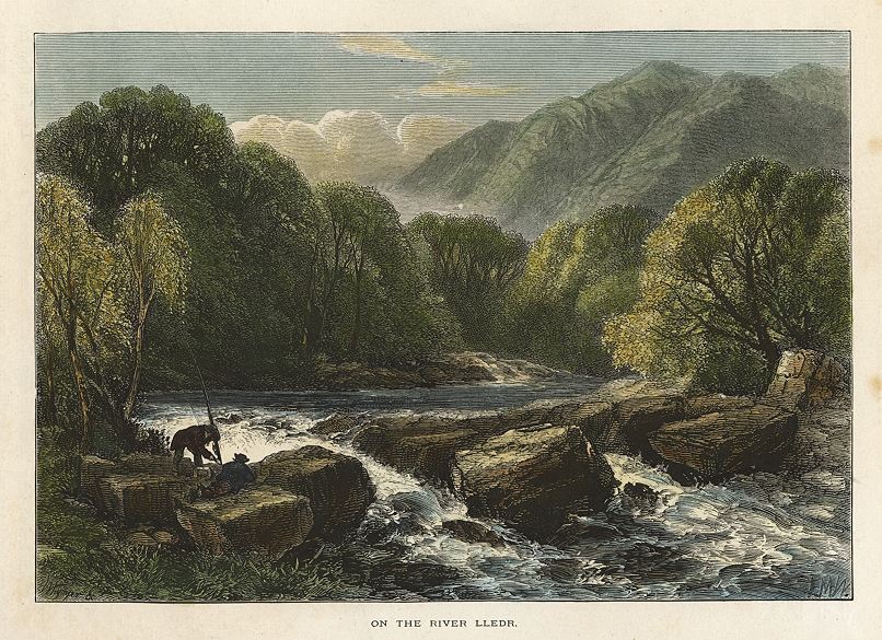 North Wales, River Lledr, 1875