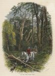 Surrey, Cedar Walk in Virginia Water (fox hunting), 1875