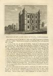 Staffordshire, Gate of the Manor House of Tixall, 1786