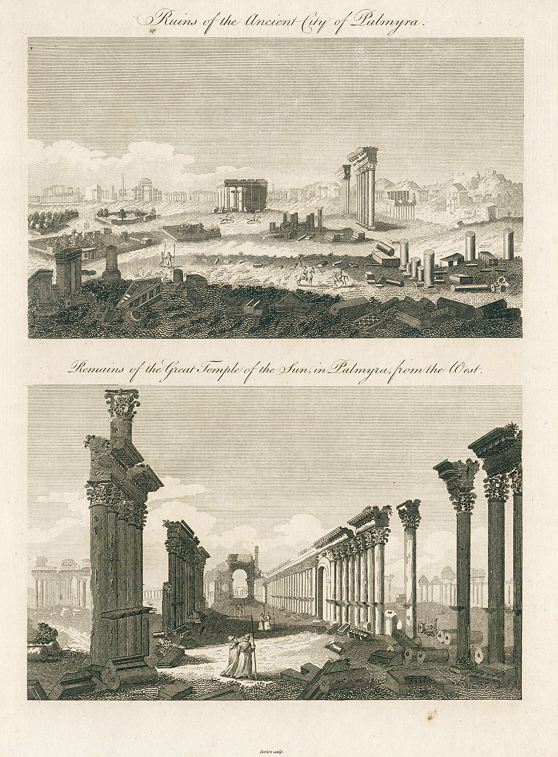 Palmyra, two views, 1807