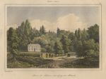 USA, Maison de Johnson dans le pays des Mohawks, 1837