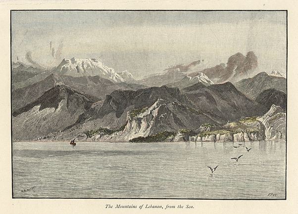 Lebanon mountains, 1891