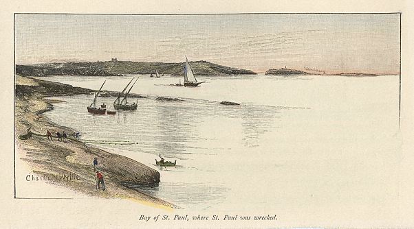 Malta, Bay of St.Paul, 1891