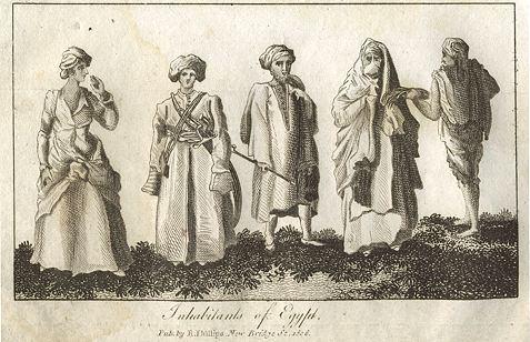 Inhabitants of Egypt, 1806