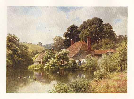 Surrey, Rorke's Farm, near Witley, 1906