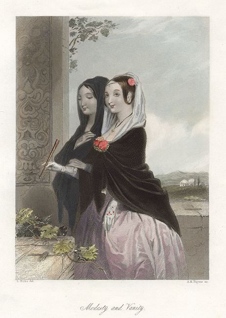 Modesty and Vanity, 1845