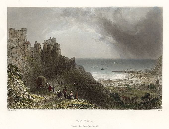 Kent, Dover view, 1842