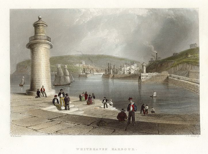 Cumberland, Whitehaven Harbour, 1842