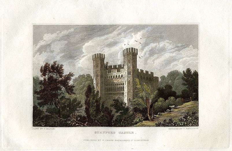 Stafford Castle, 1830