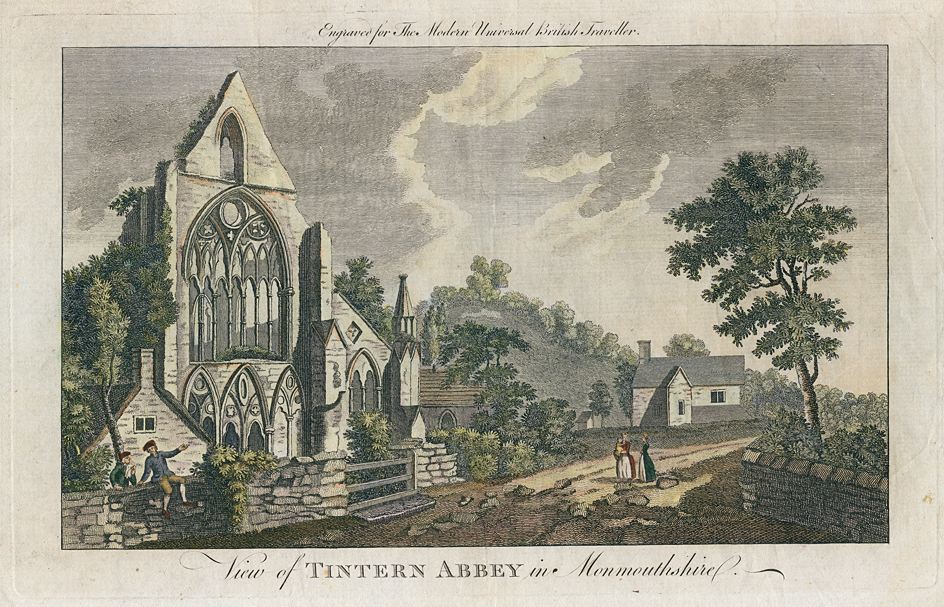 Monmouthshire, Tintern Abbey, 1790