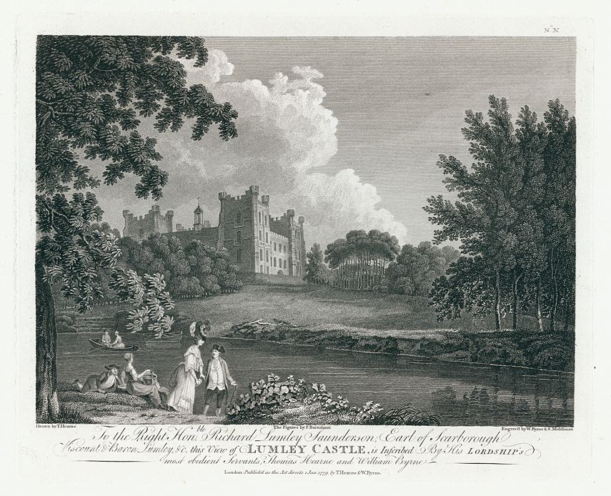 Durham, Lumley Castle, 1779