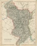 Derbyshire map, 1844