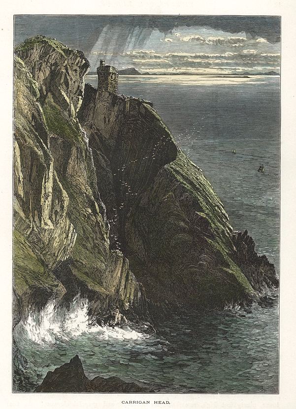 Donegal, Carrigan Head, 1875