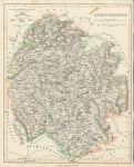 Herefordshire map, 1844