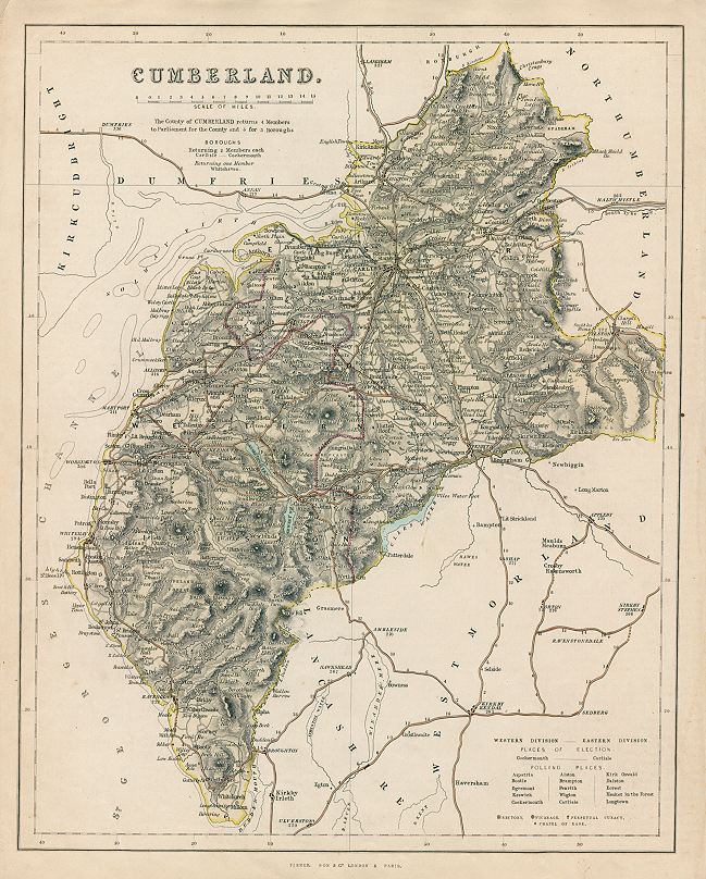 Cumberland map, 1844