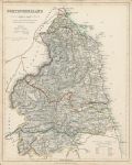 Northumberland map, 1844