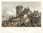 France, Angouleme Market Place, 1840