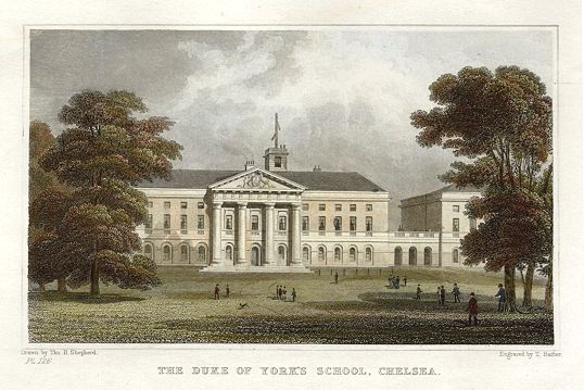 London, Duke of York's School, Chelsea, 1831